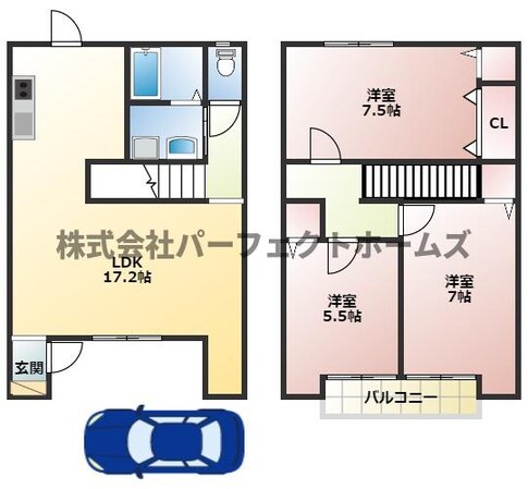 高田ヒルズ　の物件間取画像